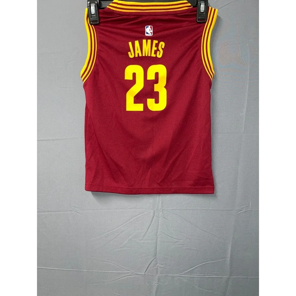 Cleveland Cavaliers Jersey Boys L‎ Red LeBron James 23# Adidas Basketball Team